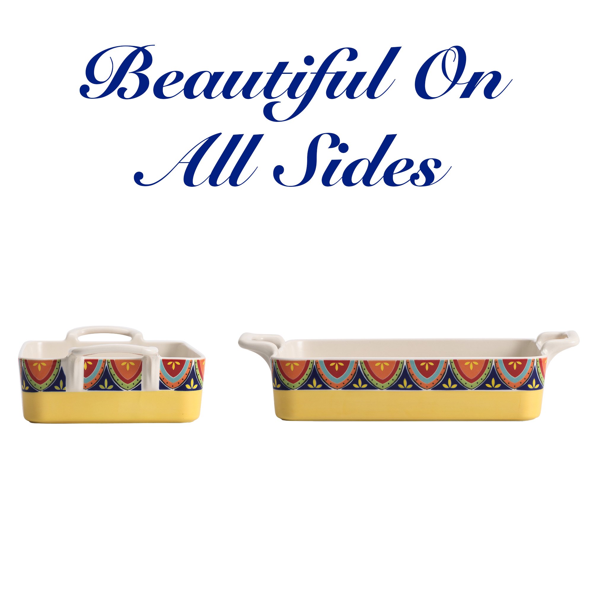 Bico International Tunisian Stoneware Baking Dish. Lasagna Pan