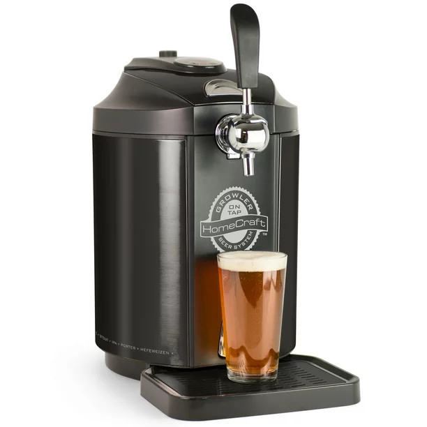 Home Craft HCCBD5BS On Tap Beer Growler System