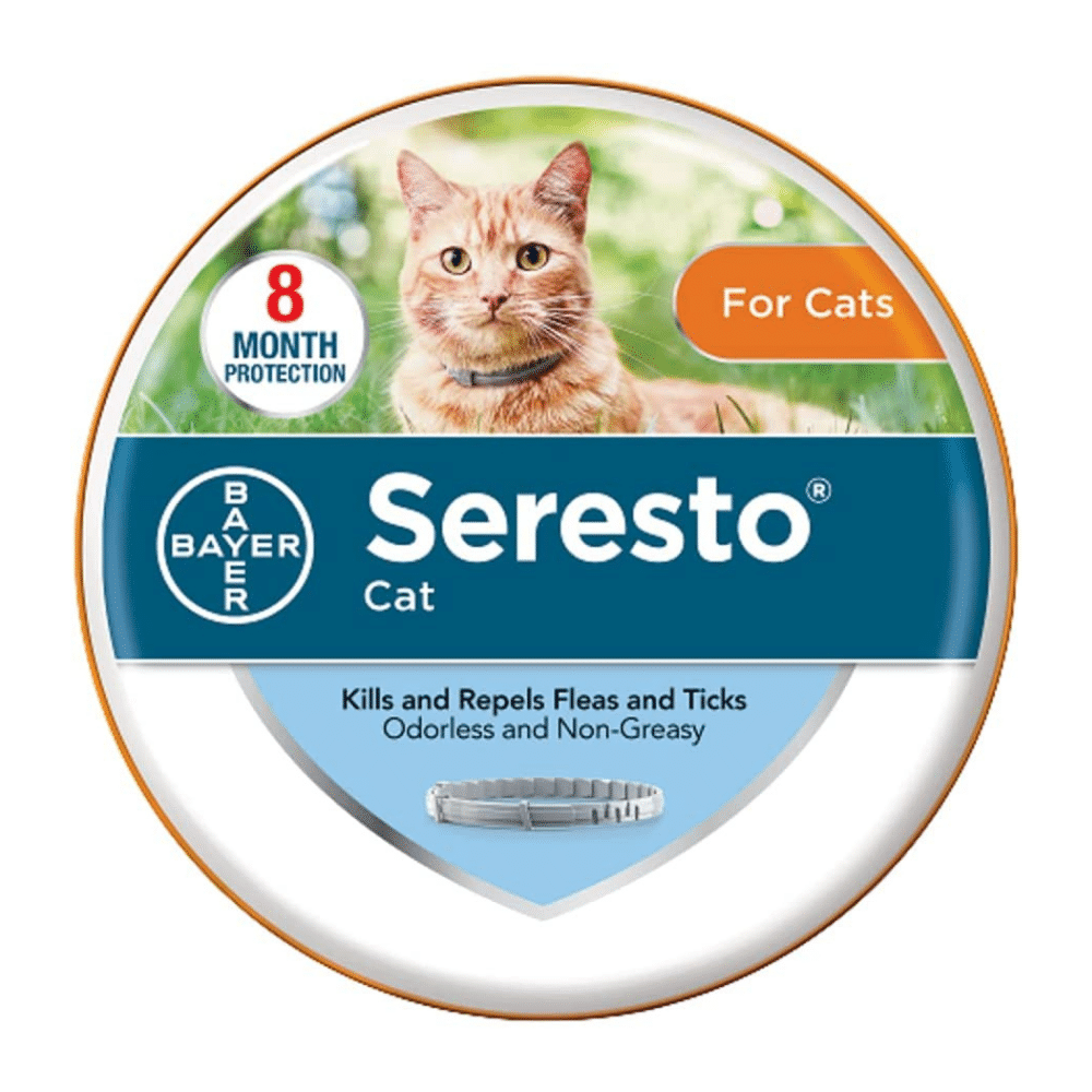 Seresto Flea and Tick Collar for Cats. 8-month Flea and Tick Collar for Cats