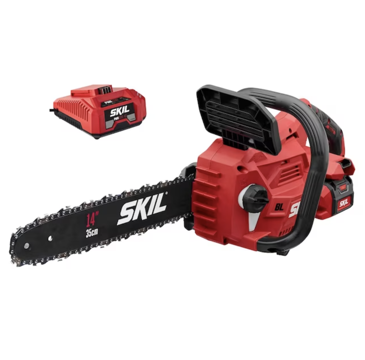 Skil 40-volt 14-in Brushless Battery Chainsaw 2.5 Ah (Battery and Charger Included)