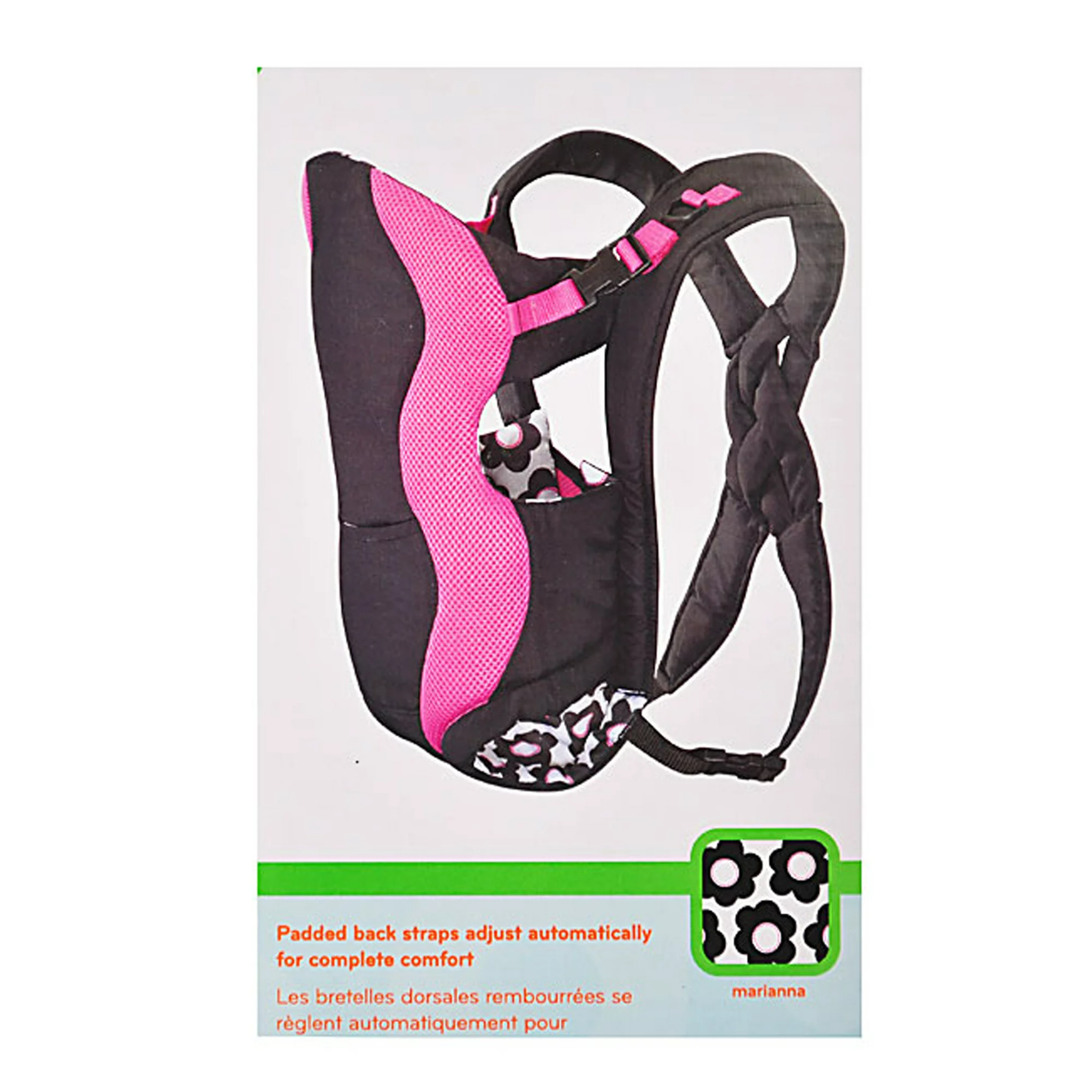 Evelflo Breathable Carrier - Pink. One Size