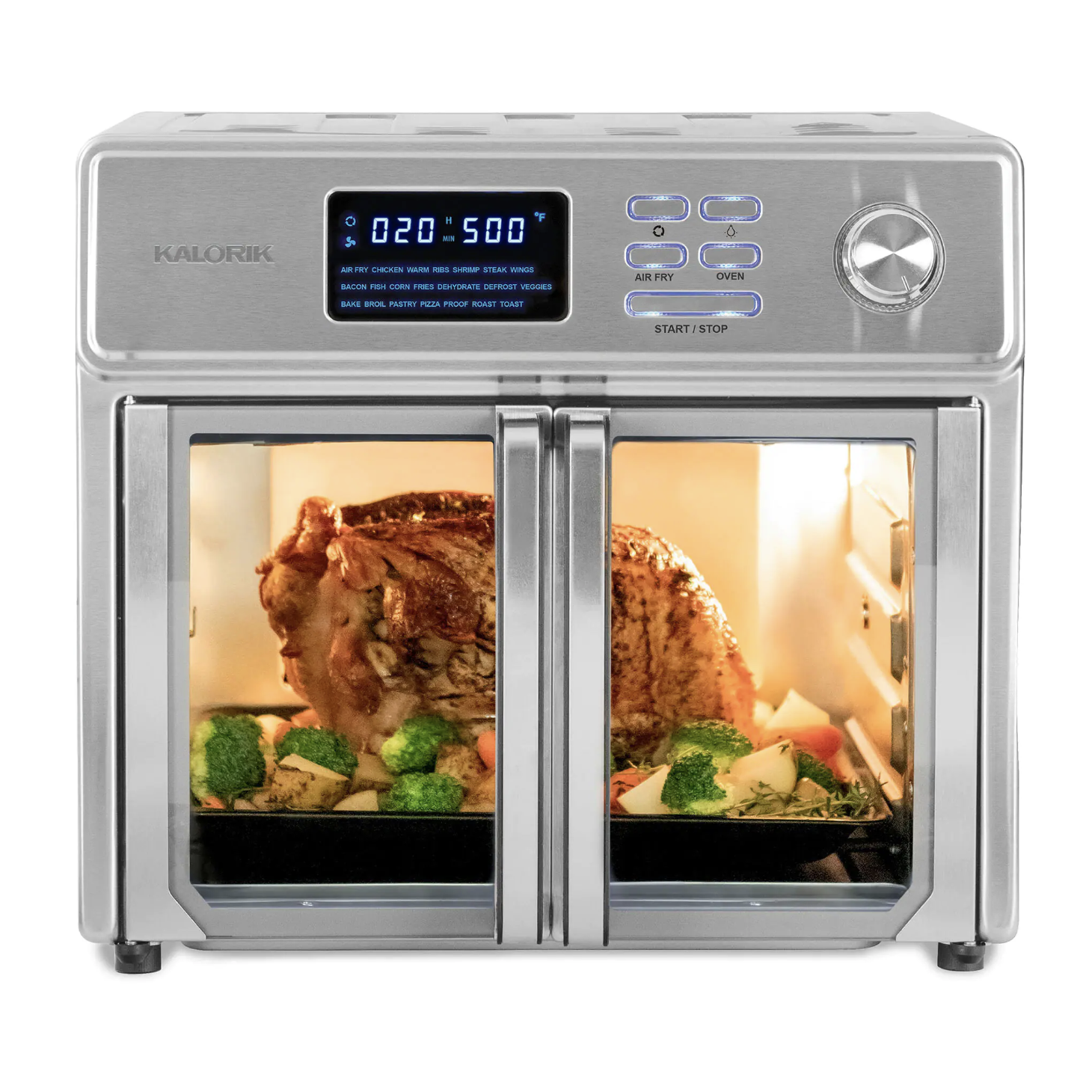 Kalorik Maxx 26 Qt. Stainless Steel Air Fryer Oven