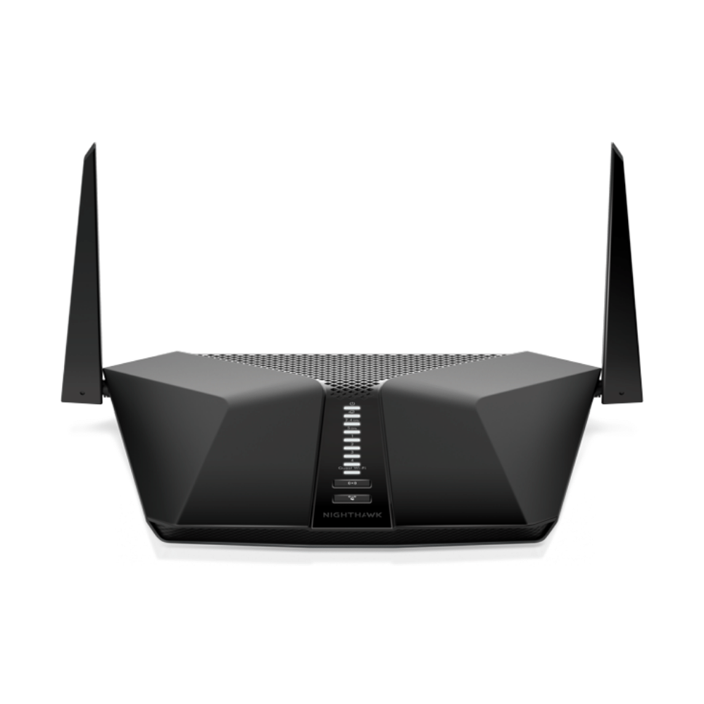 NetGear AX3000 Nighthawk AX4 4-Stream 6 Wi-Fi Router. 4x1G Ethernet and 1×3.0 USB Ports