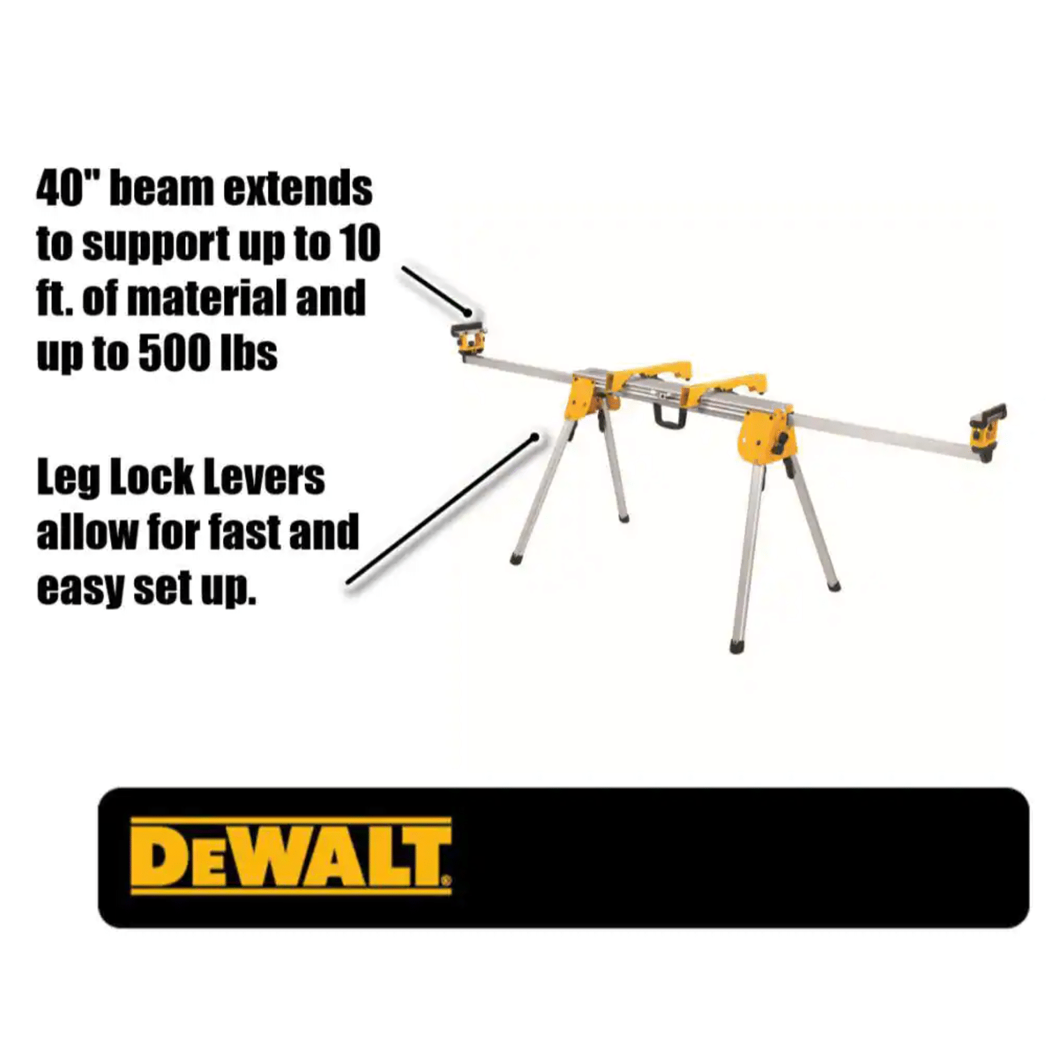 Dewalt Miter Saw Stand. Compact (DWX724)