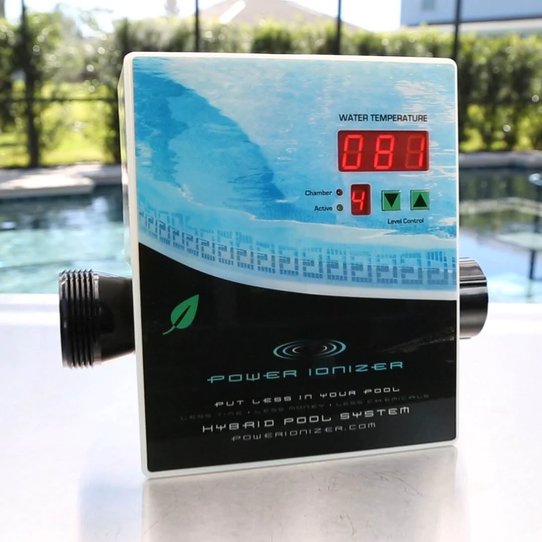 Main Access Power Ionizer Hybrid Complete Swimming Pool Care Sanitation System