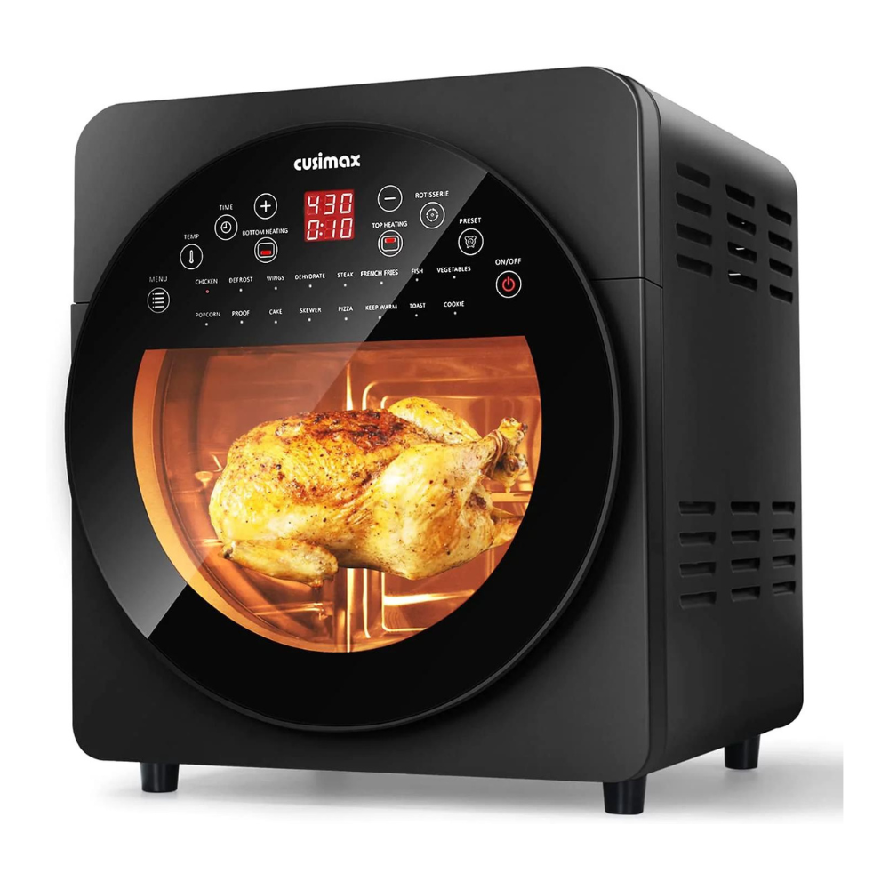 Cusimax Air Fryer Toaster Oven. 15.5 Quart Air Fryer Combo. 16-in-1 Air Fryer Toaster Oven