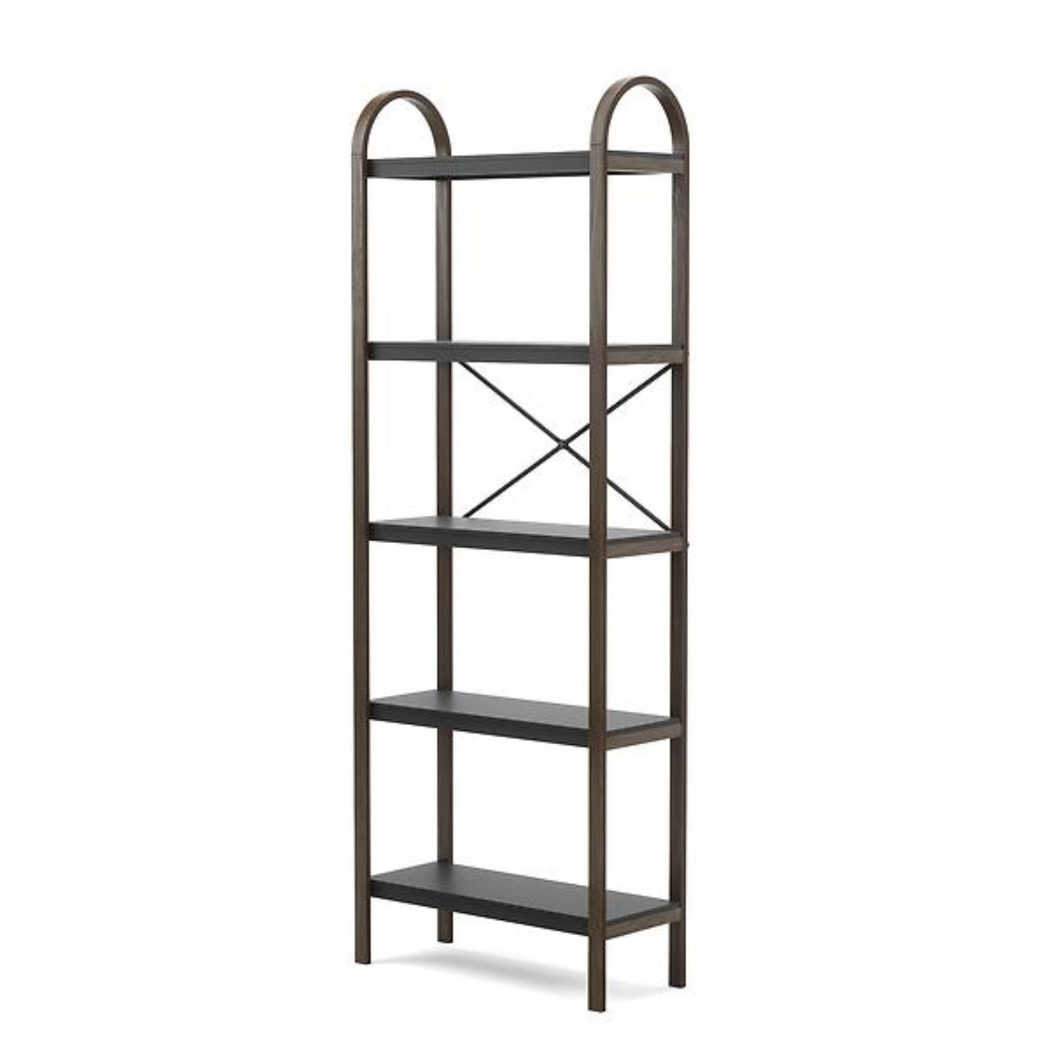 Umbra Bellwood Five Tier Shelf Black/Walnut
