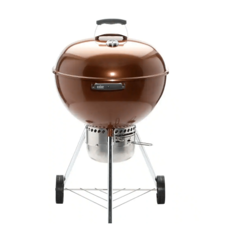 Weber 22 in. Original Kettle Premium Charcoal Grill In Copper. 14402001