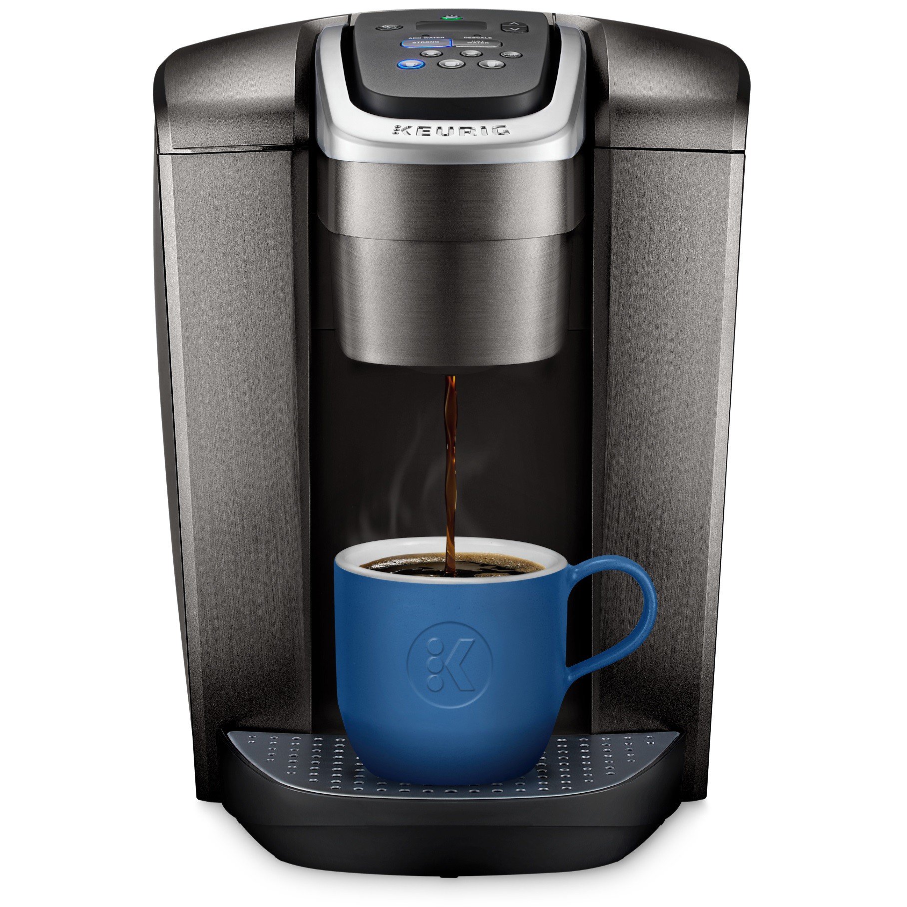 Keurig K-Elite Single-Serve K-Cup Pod Coffee Maker. Brushed Slate