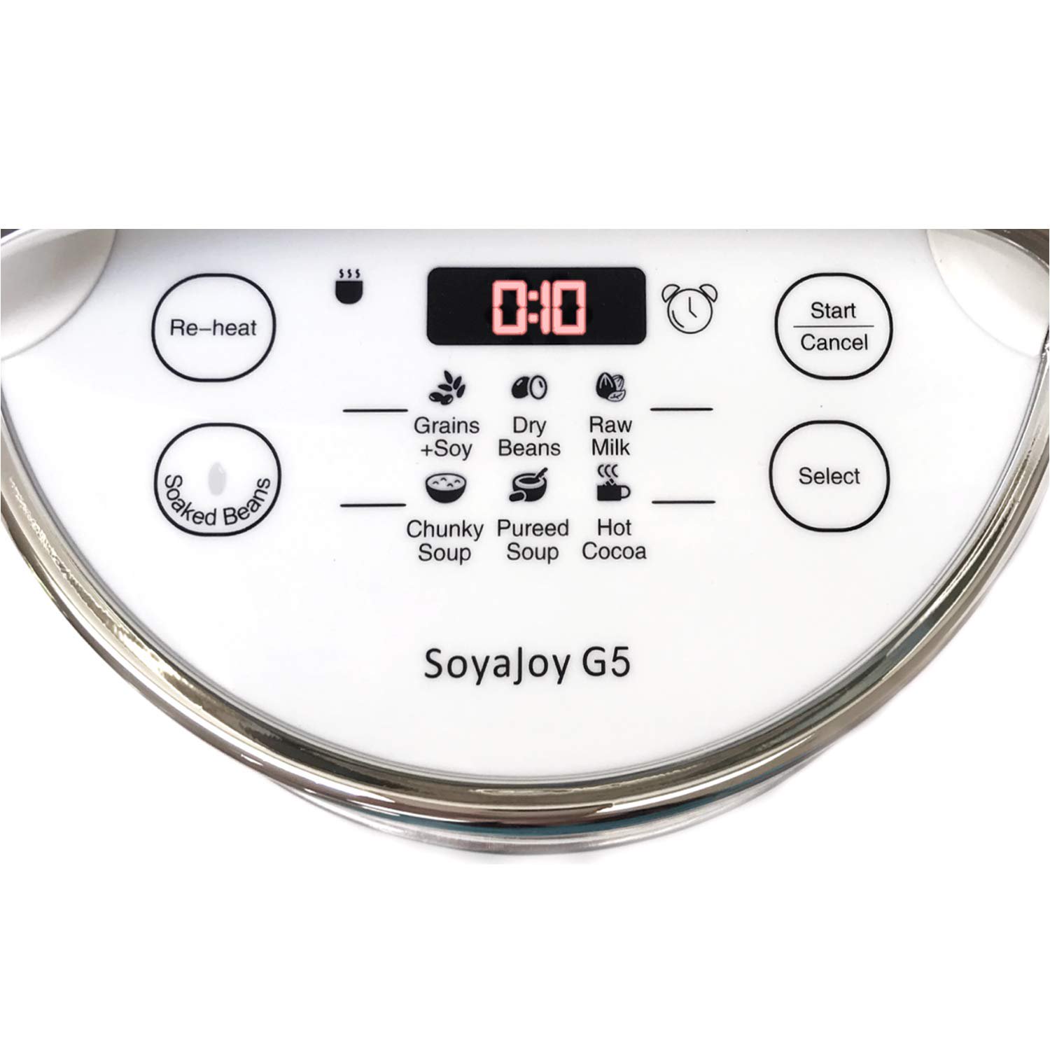 SoyaJoy G5 Soy Milk Maker & Soup Maker with all Stainless Steel Inside (2020 New Model)