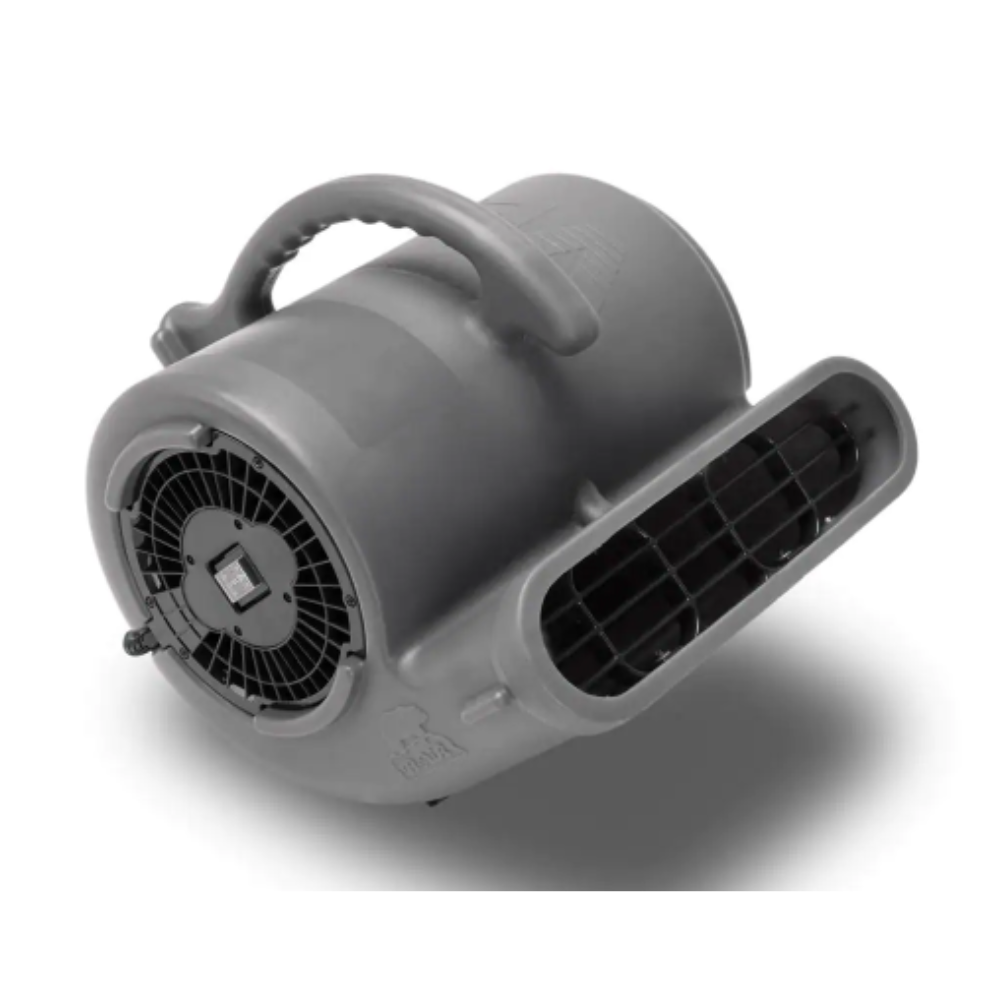 B-Air 1/2 HP Air Mover for Janitorial Water Damage Restoration Stackable Carpet Dryer Floor Blower Fan in Grey