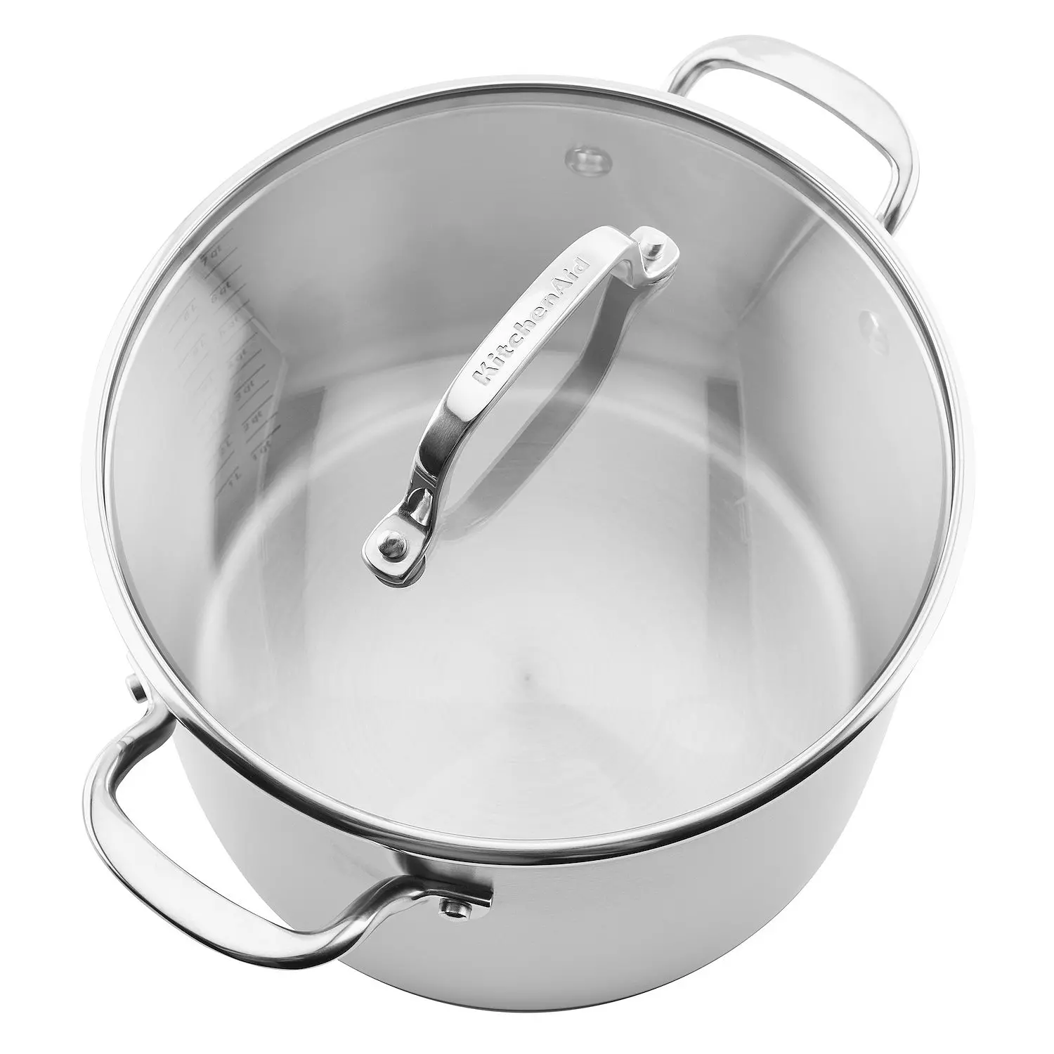KitchenAid 3-Ply 8-qt. Stainless Steel Stockpot with Lid