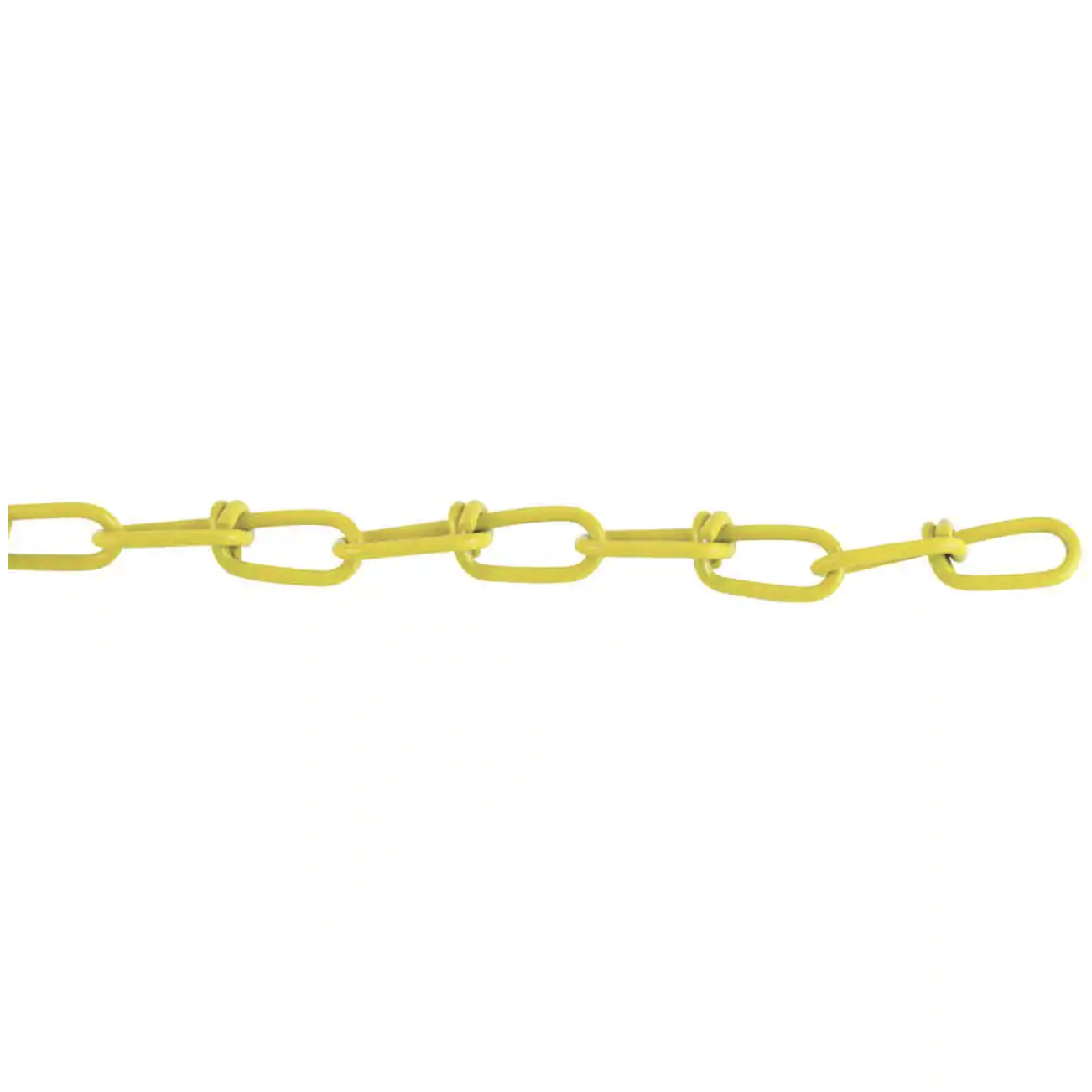 Everbilt #2/0 x 175 ft. Zinc Plated Steel Double Loop Chain. Yellow