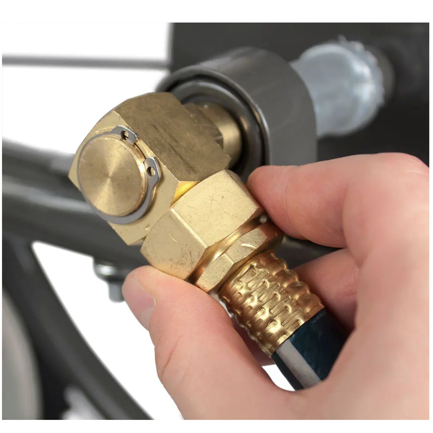 Liberty Garden 880 300 ft. 2-Wheel Industrial Hose Cart. Gray