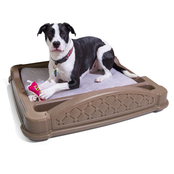 Step2 Close ‘N- Cozy Hideaway Dog Bed Brown