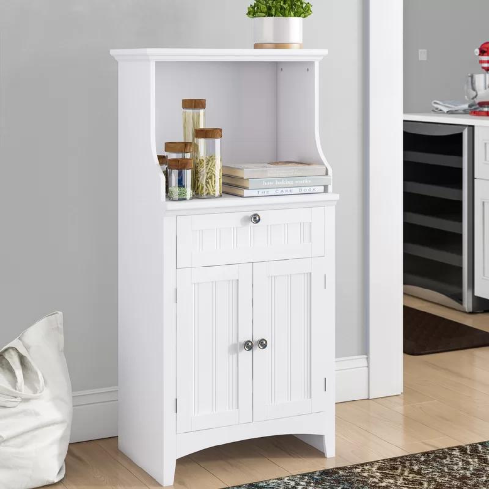 Highland Dunes Sorens 23.5” Wide Rolling Kitchen Island