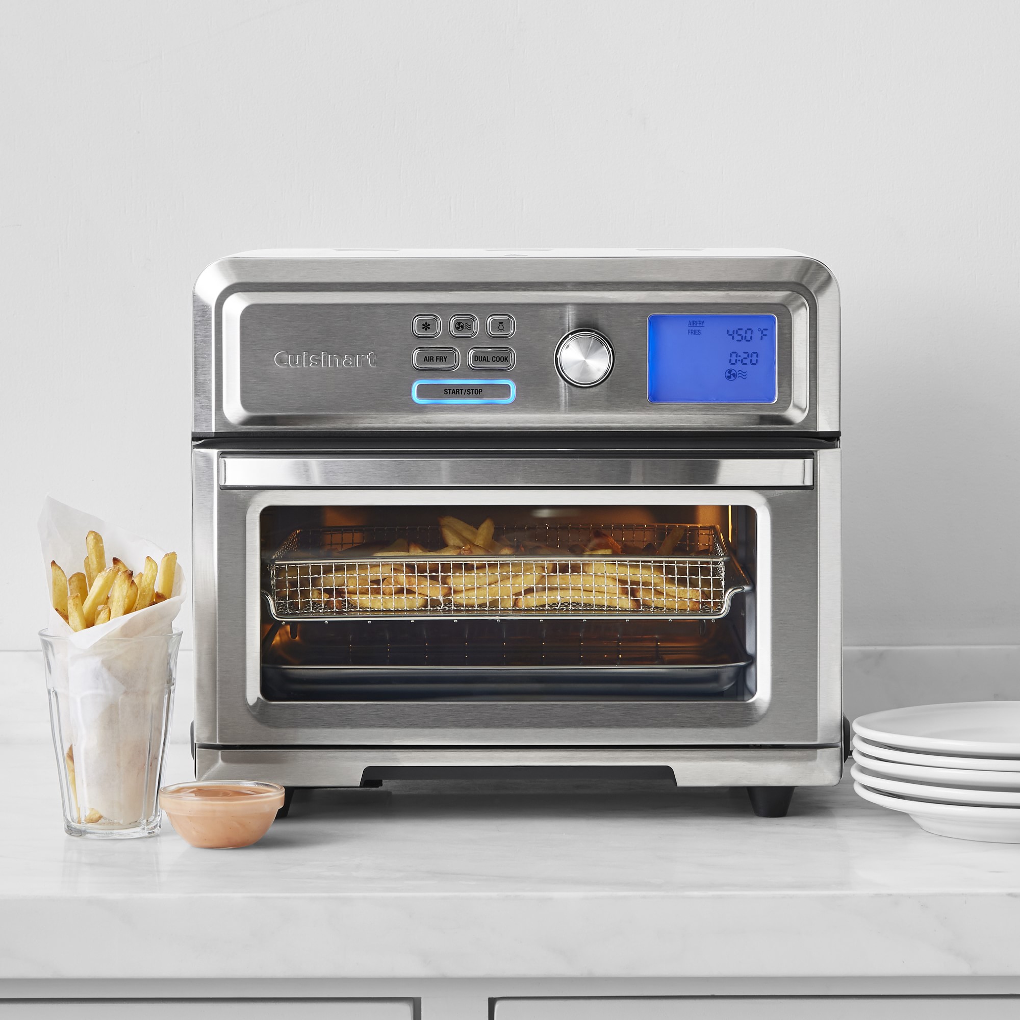Digital Air Fryer Toaster Oven. TOA-65