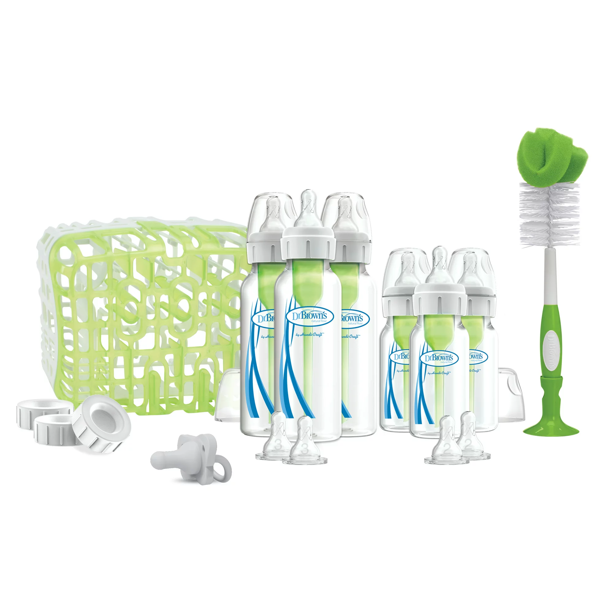 Dr. Brown's Natural Flow Anti-Colic Options+ Deluxe Bottle Essentials Gift Set