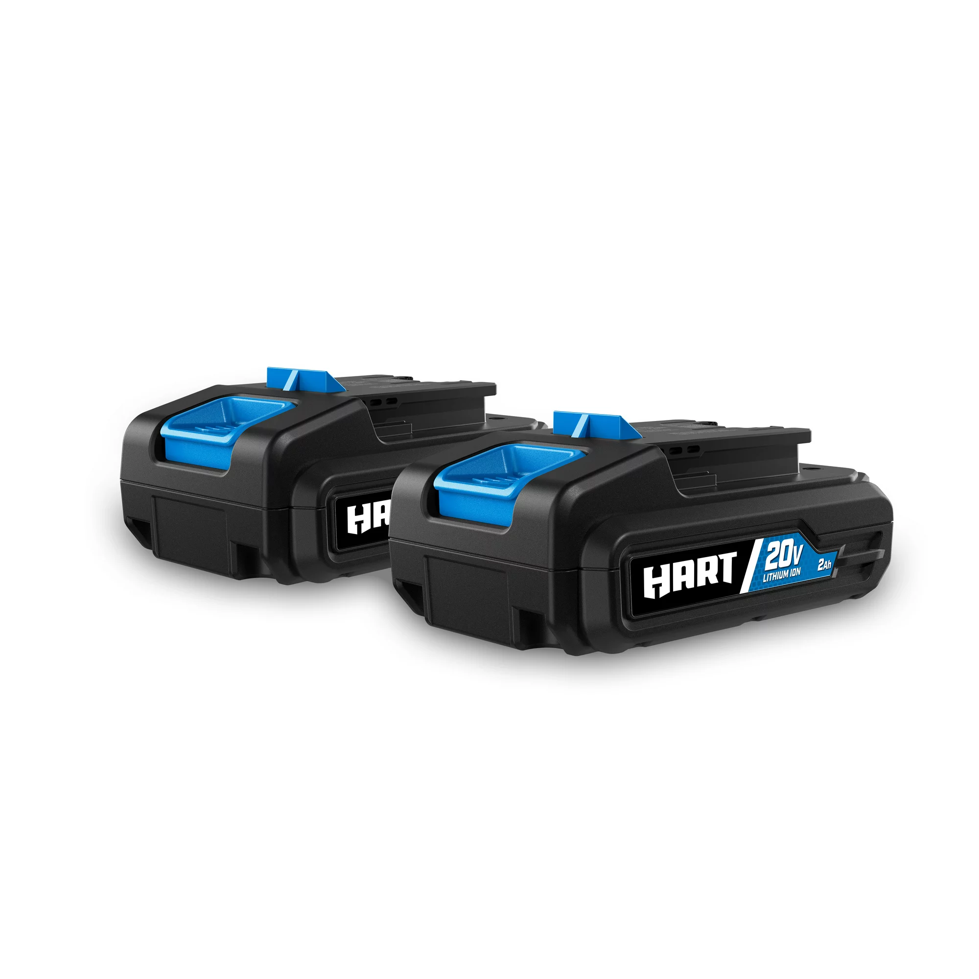 Hart HPB22 2-Pack 20-Volt Lithium-Ion 2.0Ah Battery (Charger Not Included)