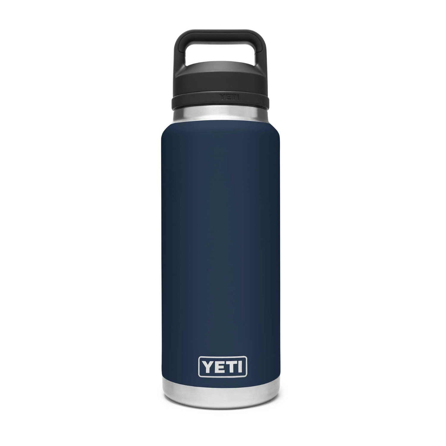 Yeti 36 oz. Rambler Bottle with Chug Cap. Navy