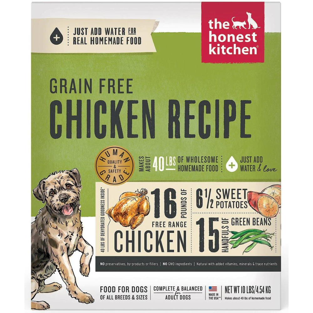 The Honest Kitchen Chicken Recipe Grain-Free Dehydrated Dog Food