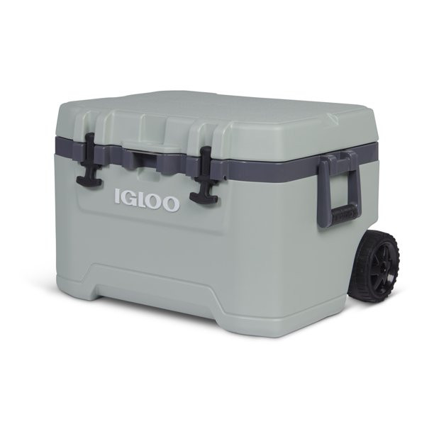 Igloo Overland 52 qt. Ice Chest Cooler with Wheels. Green