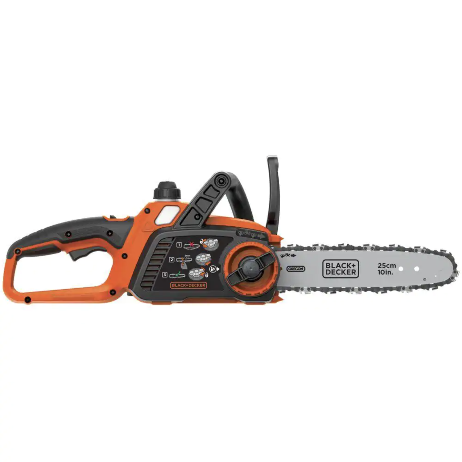 Black + Decker LCS1020 20V Max 10in. Cordless Battery Powered Chainsaw Kit with (1) 2Ah Battery & Charger