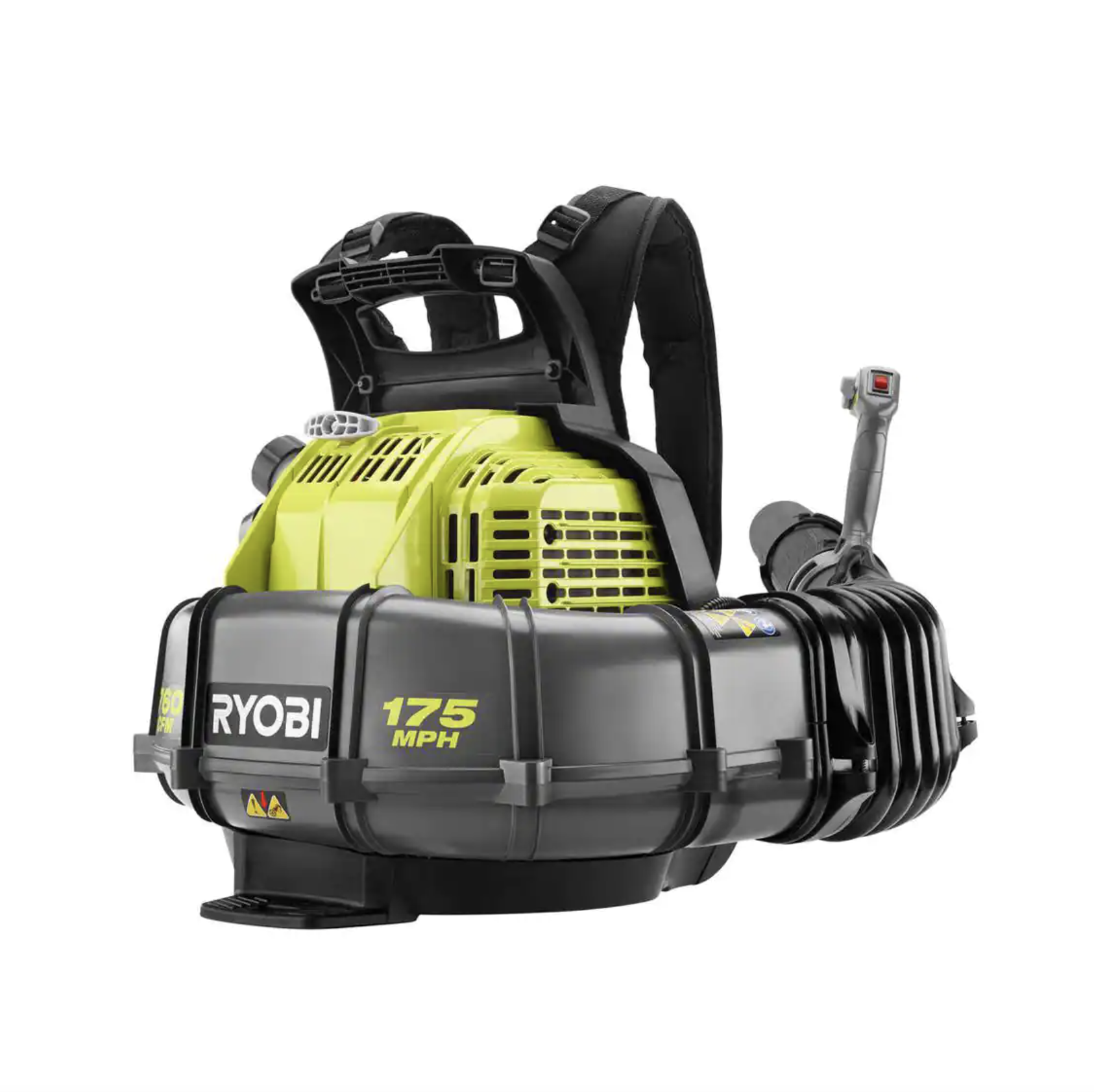 Ryobi 175 MPH 760 CFM 38cc Gas Backpack Leaf Blower