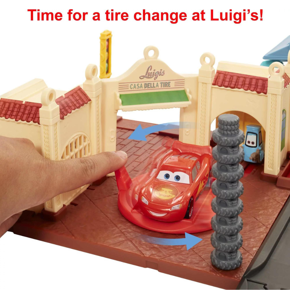 Disney And Pixar's Cars Toys On The Road Radiator Springs Tour Playset