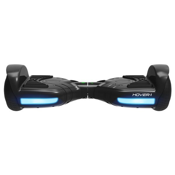Hover-1 Blast Hoverboard. Black. 160 Lbs.. Max Weight. 7 Mph Max Speed. LED Lights