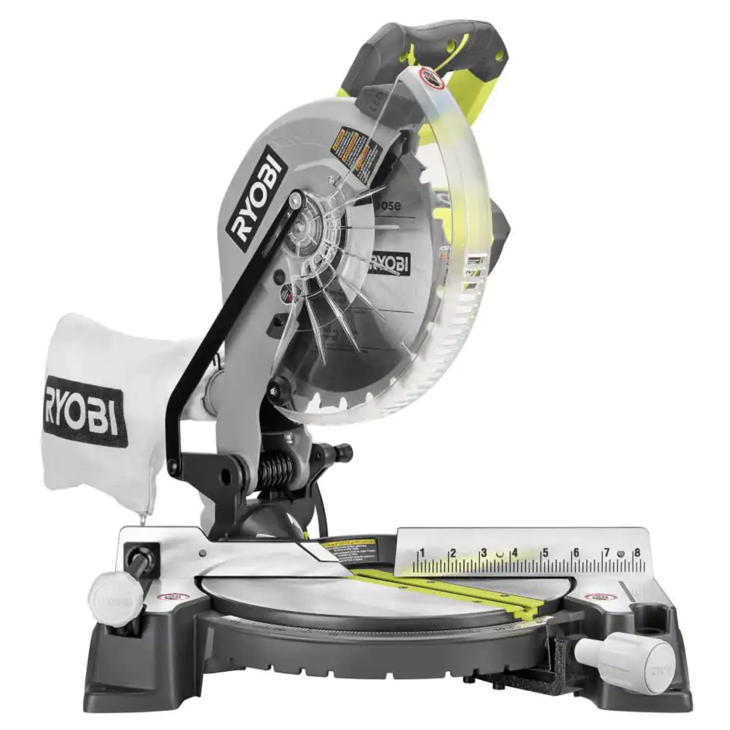 Ryobi TS1346 14 Amp Corded 10 in. Compound Miter Saw with LED Cutline Indicator