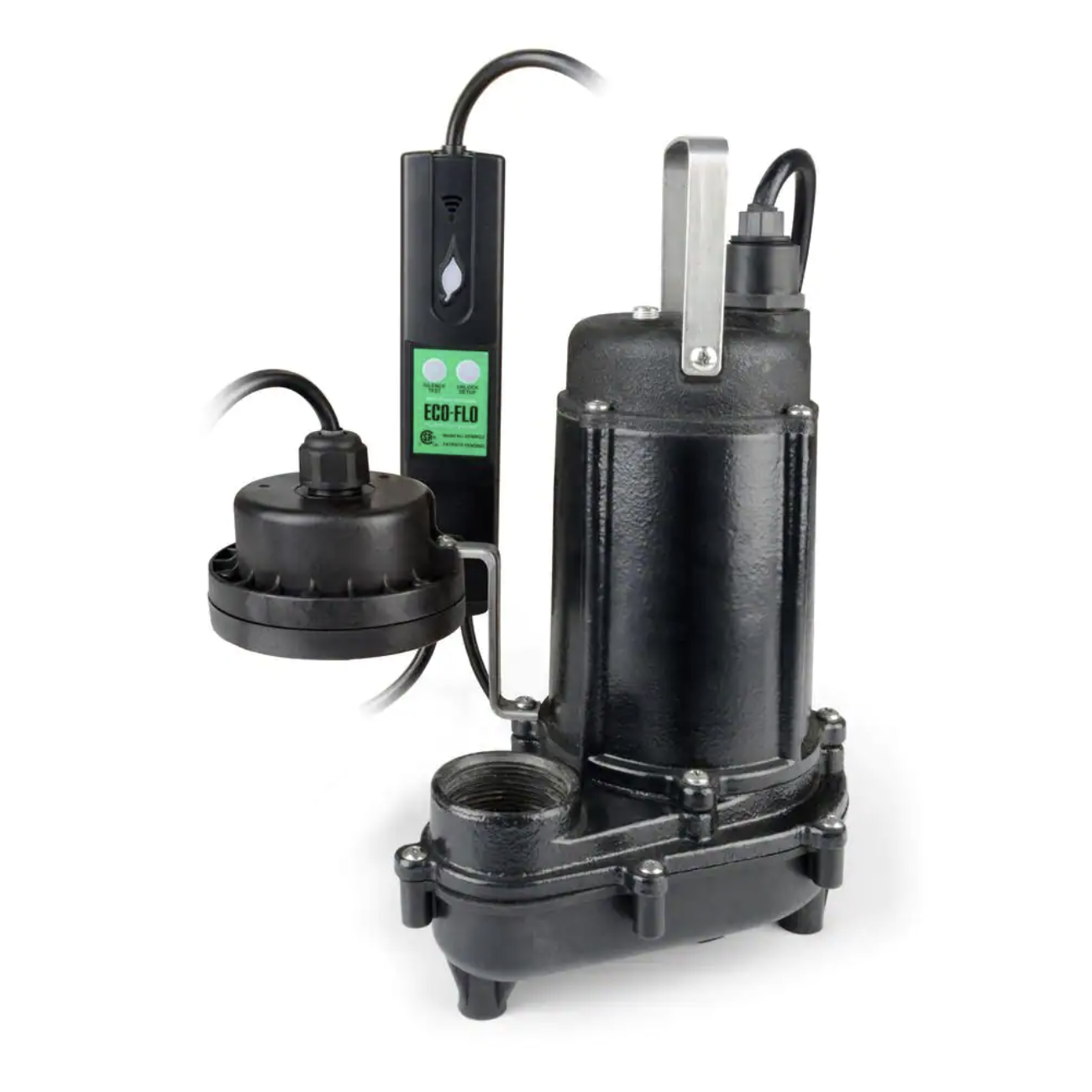 Eco Flo 1/3 Hp Wifi Enabled Sump Pump System