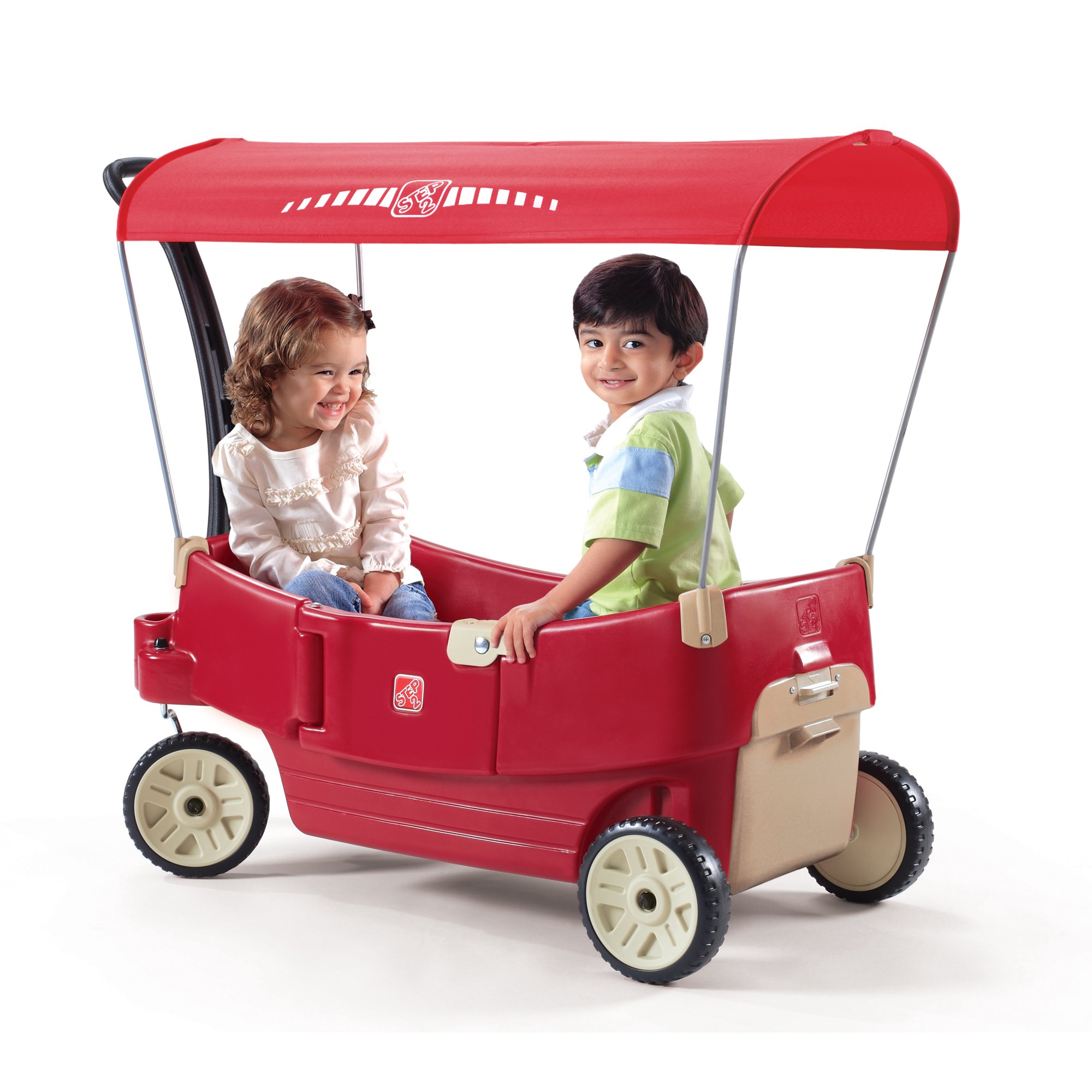 Step2 All Around Canopy Wagon with Canopy. Red