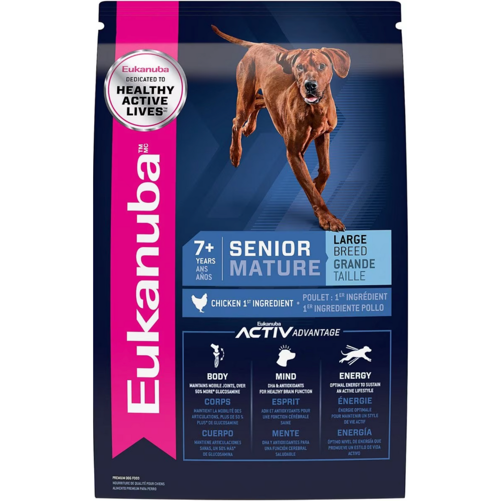 Eukanuba Senior Large Breed Dry Dog Food. 30-lb bag