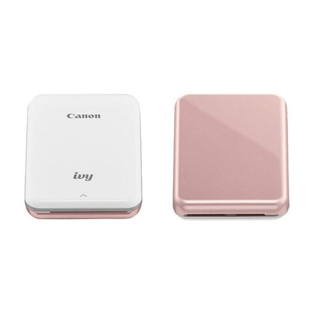 Canon Ivy Mini Photo Printer for Smartphones. Sticky-Back Prints. Rose Gold