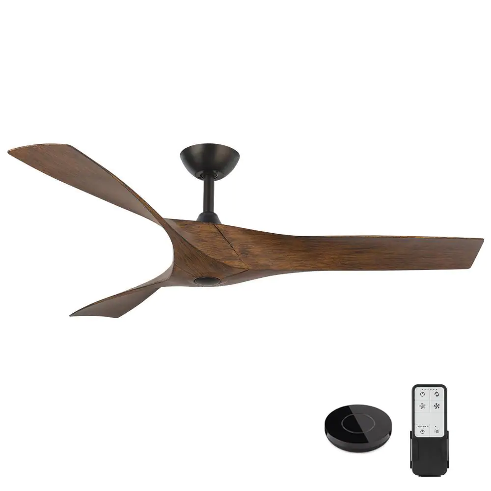 Home Decorators Collection Wesley 52 in. Indoor/Outdoor Oil Rubbed Bronze DC Motor Ceiling Fan with Remote Control