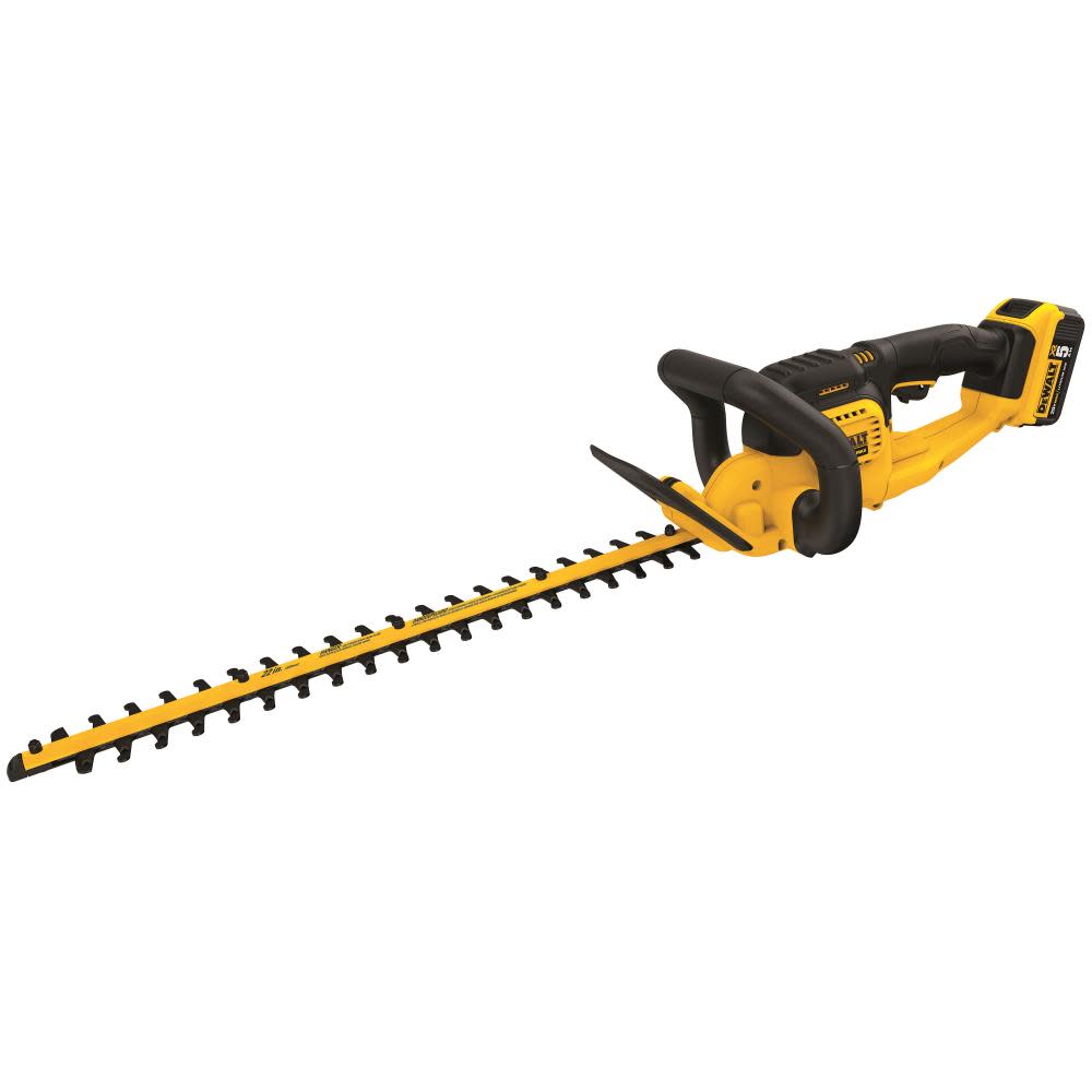 Dewalt DCHT820P1 20 V MAX* Lithium Ion Hedge Trimmer (5.0 Ah)