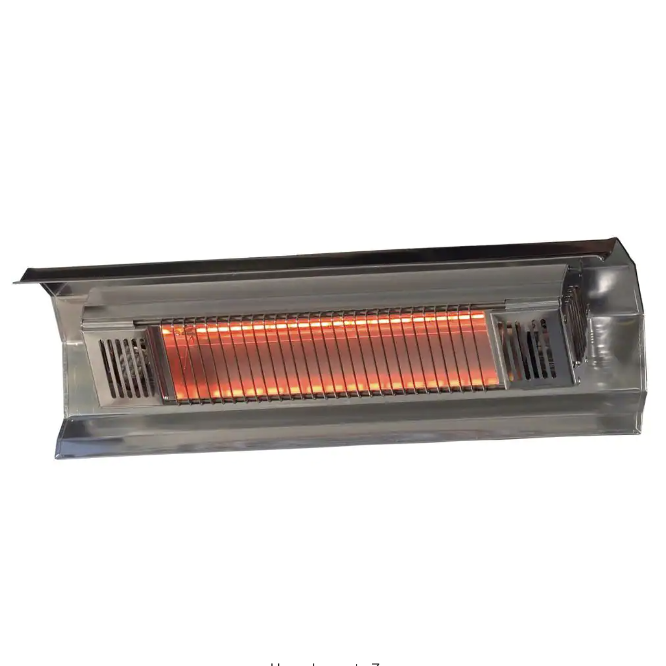 Fire Sense 1.500-Watt Stainless Steel Wall Mounted Infrared Electric Patio Heater