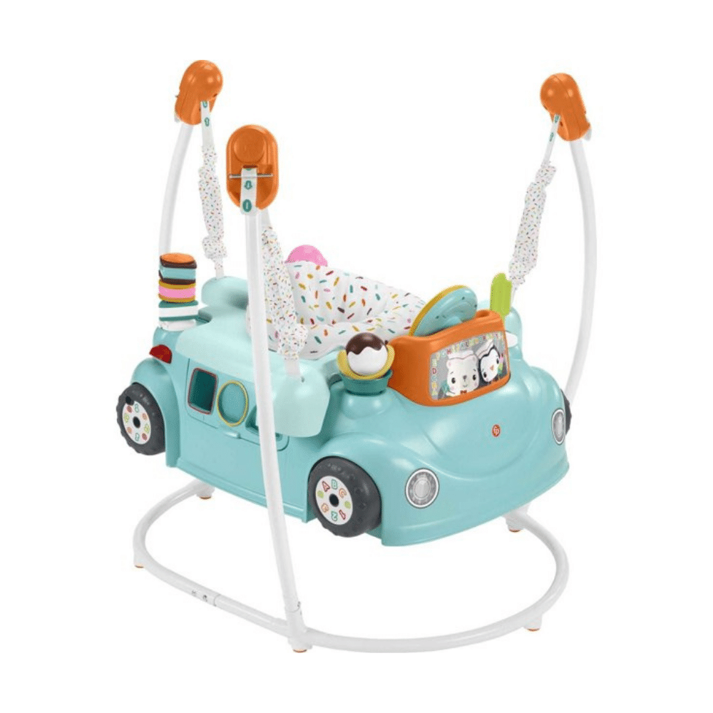 Fisher-Price 2-In-1 Sweet Ride Jumperoo Baby Activity Center For Infants And Toddlers