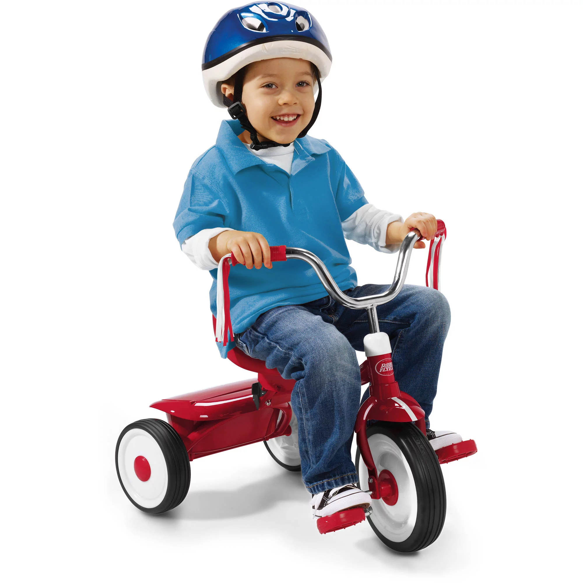 Radio Flyer Ready to Ride Folding Trike Fully Assembled. Red