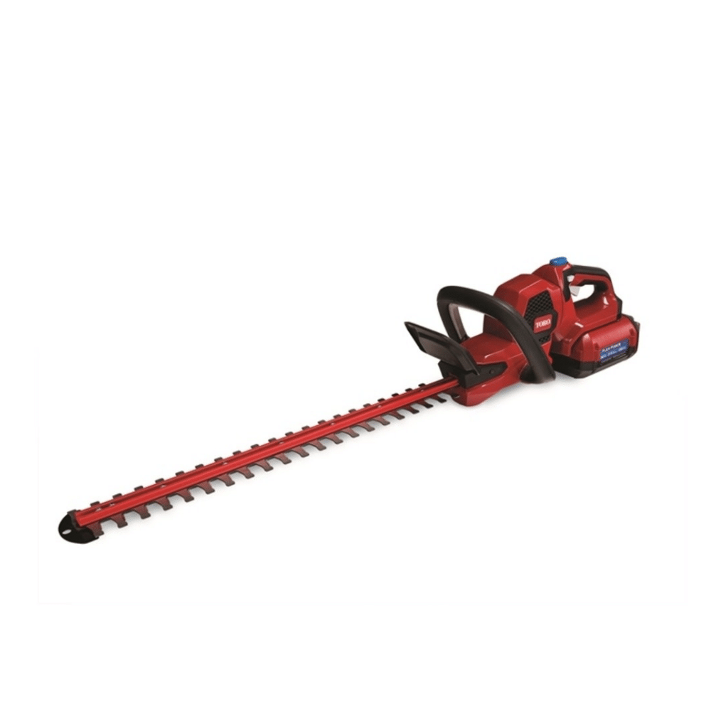 Toro Flex-Force 24 in. 60V Max Lithium-Ion Cordless Hedge Trimmer - 2.5 Ah Battery and Charger Included