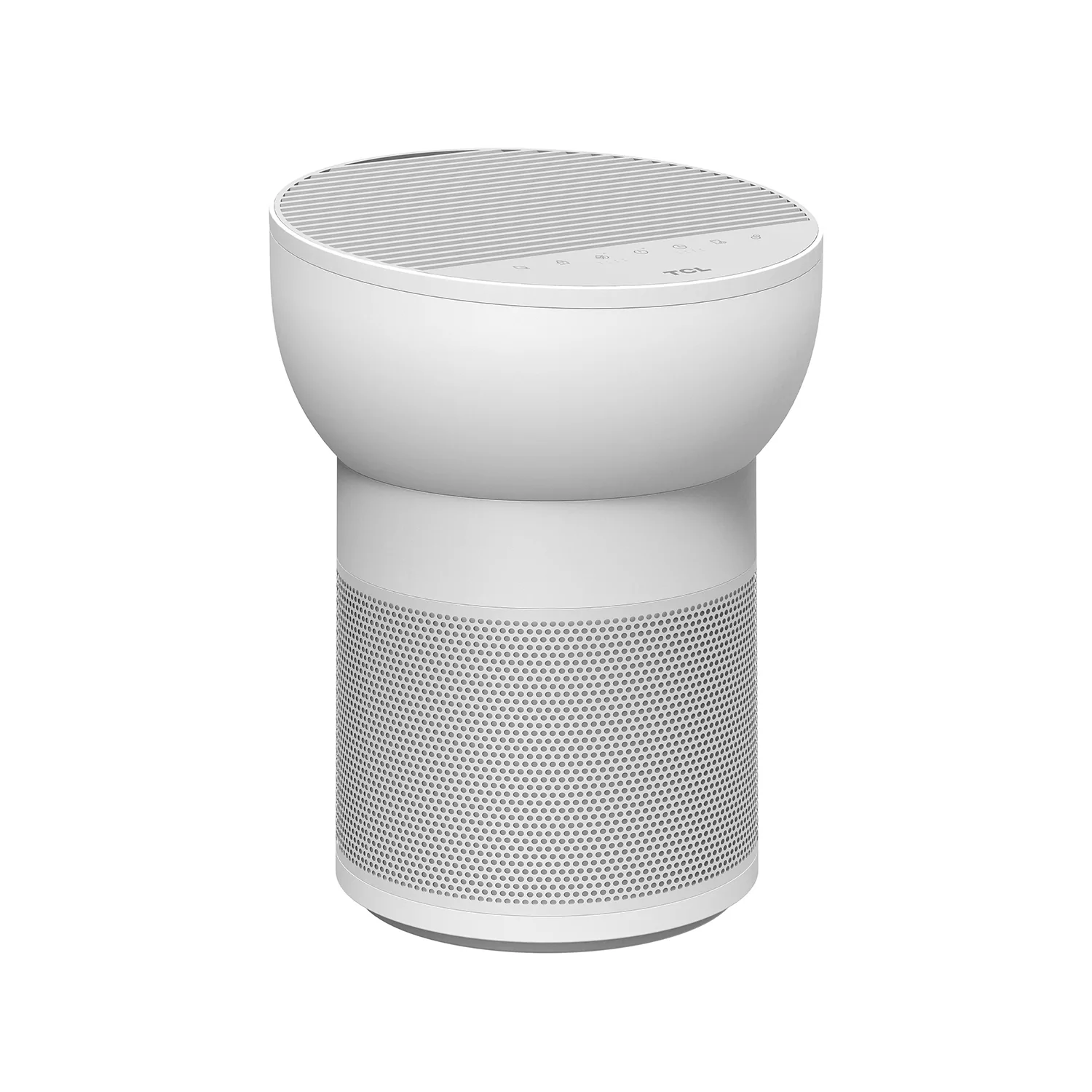 TCL A215W Breeva A2 Home HEPA H13 Filter Clean Compact Air Purifier 360. White