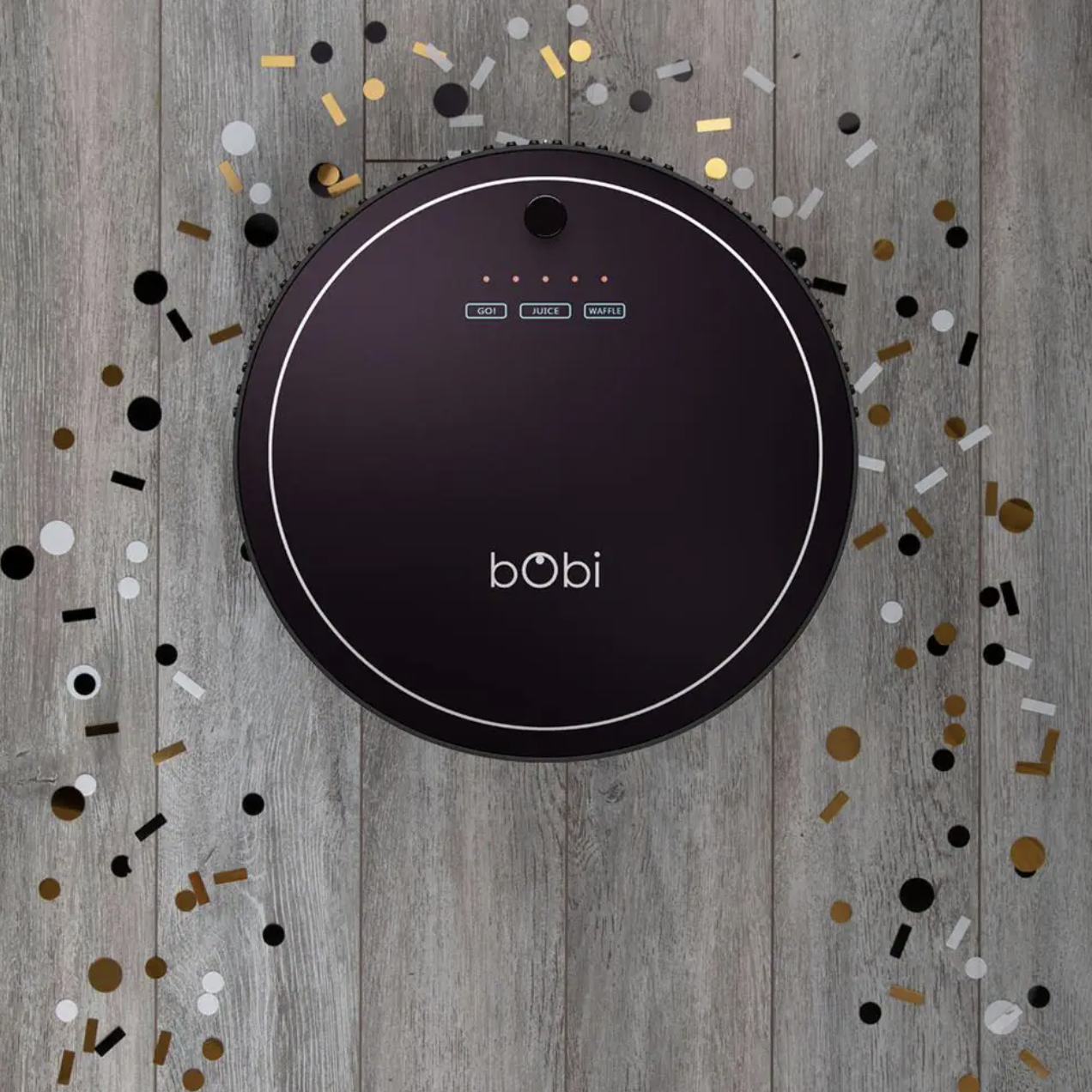 bObsweep bObi Classic Robotic Vacuum Cleaner and Mop Blackberry (SW603002)