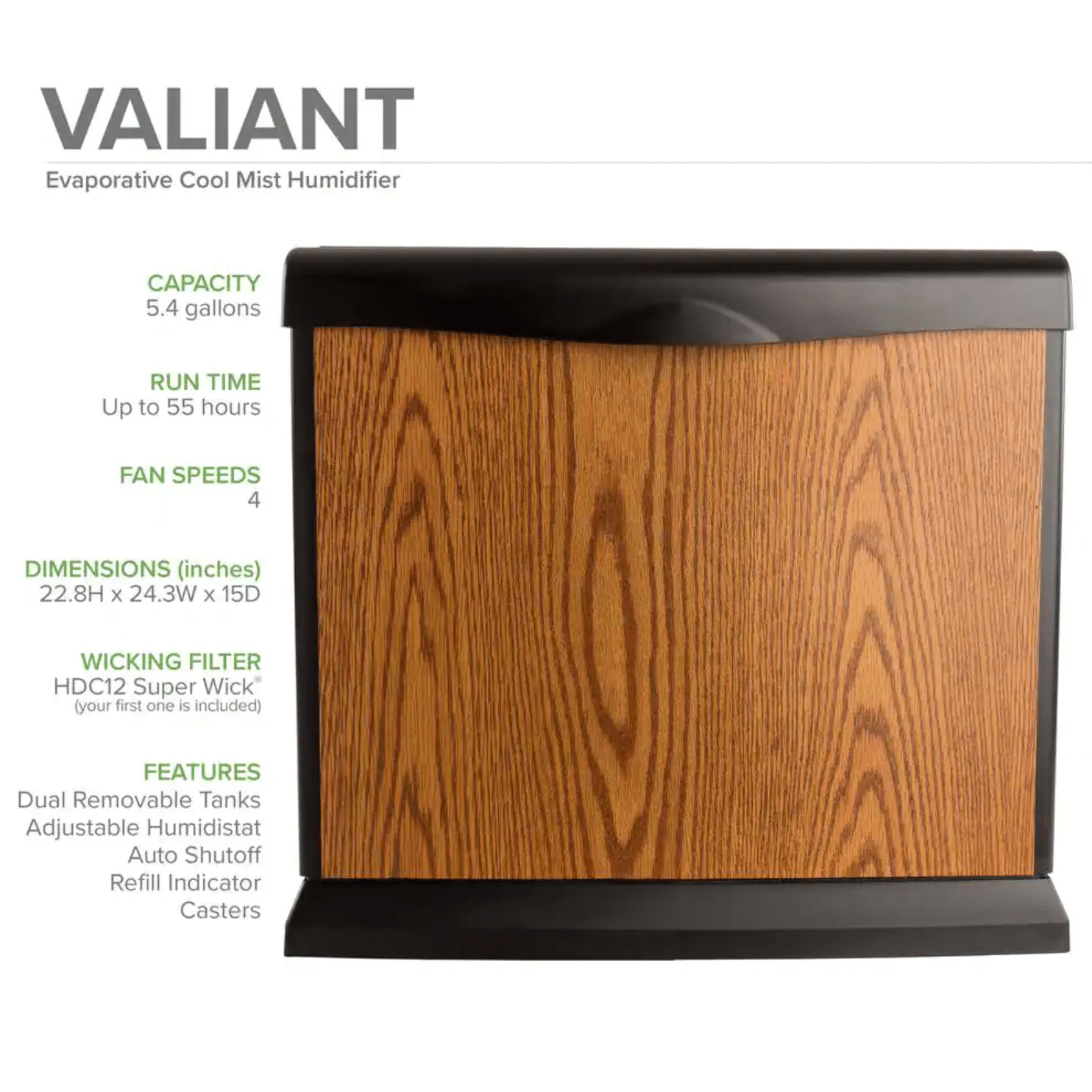 Aircare EA1407 5 Gal. Evaporative Humidifier for 4.000 Sq. Ft.