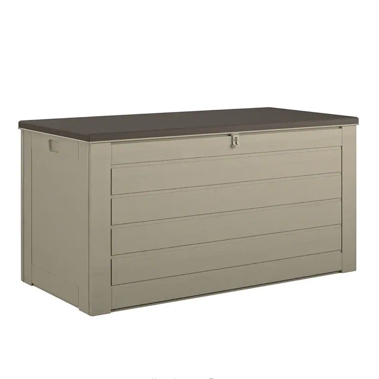Cosco  180 Gal. Resin Storage Deck Box in Brown