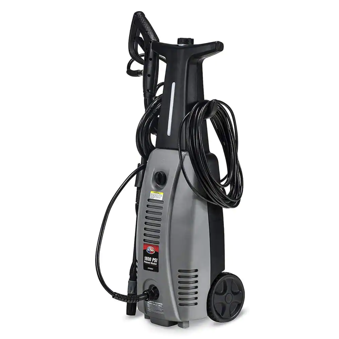 All Power 1800 PSI 1.6 GPM Electric Pressure Washer with Hose Reel (APW5004)