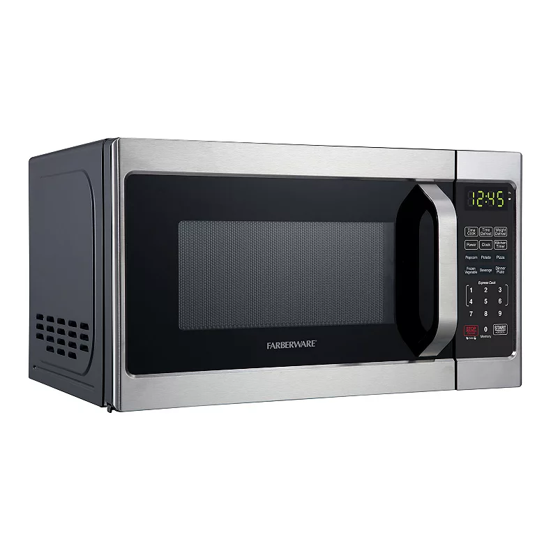 Farberware Classic 700-Watt Microwave Oven. Gray