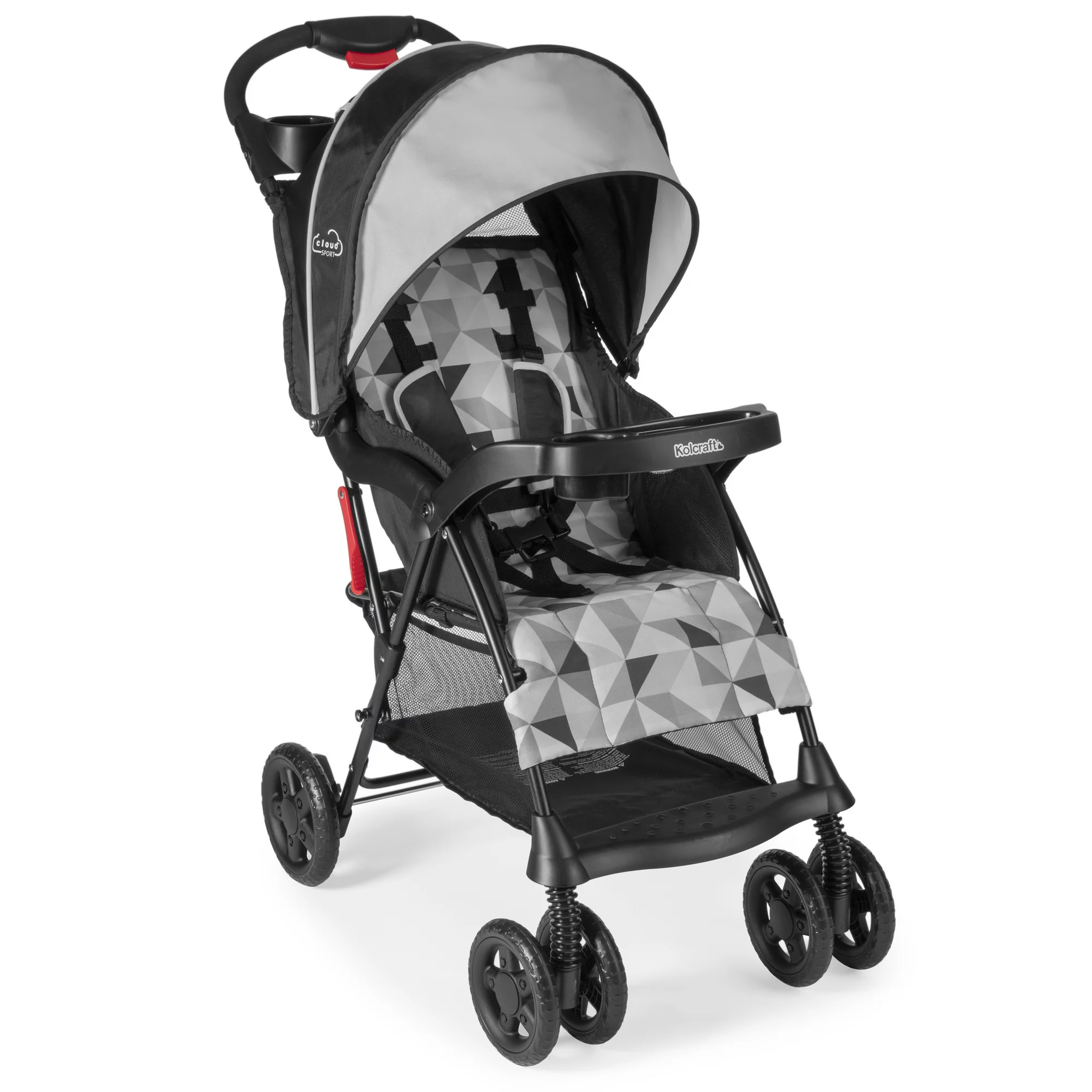 Kolcraft Cloud Sport Lightweight Stroller. Gray