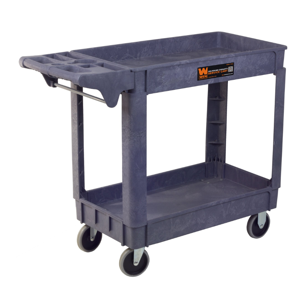 Wen Products 500-Pound Capacity 40 by 17-Inch Service Utility Cart