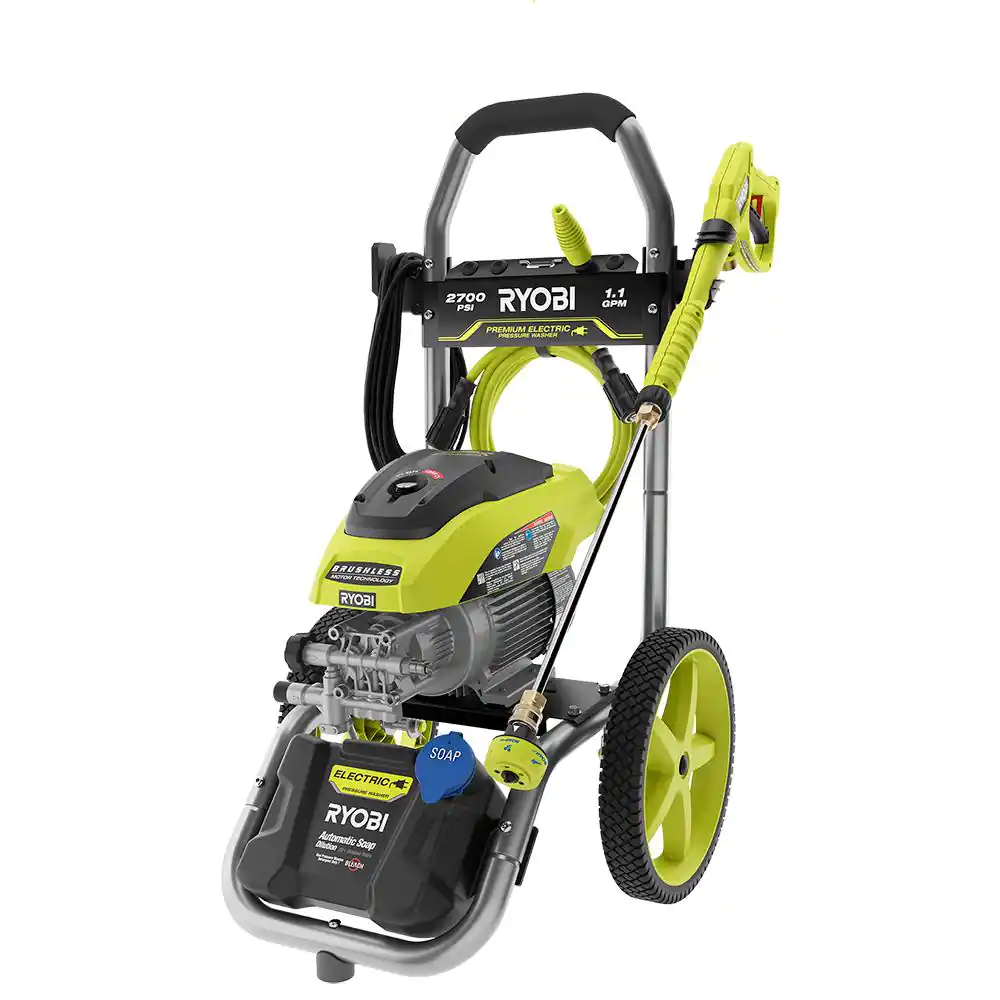 Ryobi 2700 PSI 1.1 GPM Cold Water Electric Pressure Washer